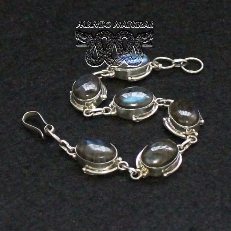 Pulsera Labradorita Ovalada