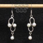 Pendientes Perla Wave