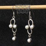 Pendientes Perla Wave
