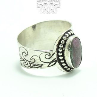 Anillo Fuchsita Rubí