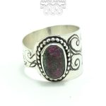 Anillo Fuchsita Rubí