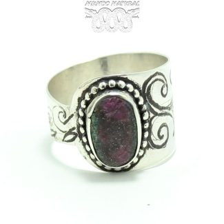 Anillo Fuchsita Rubí