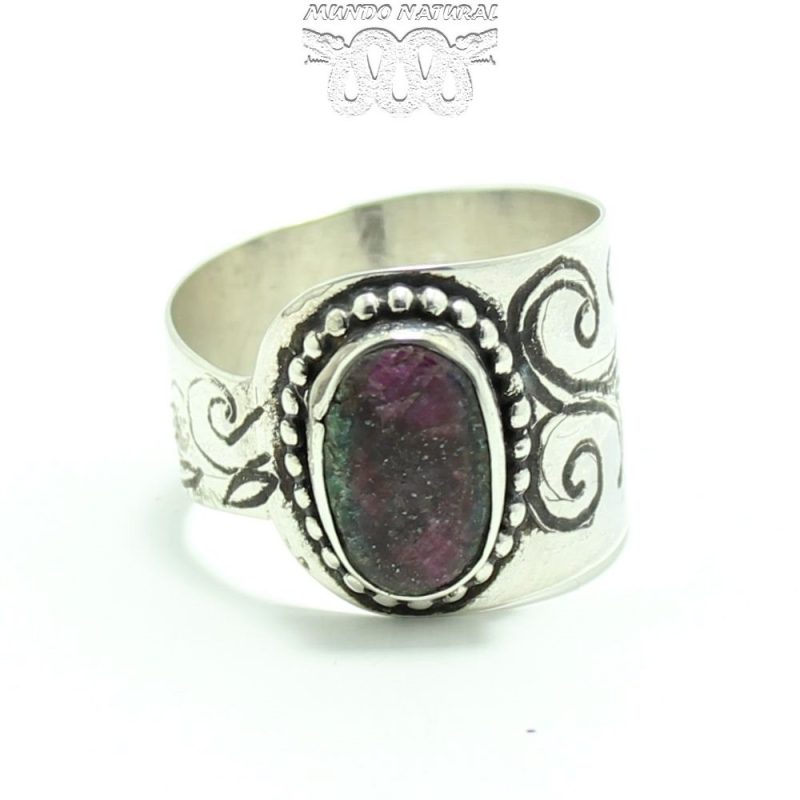 Anillo Fuchsita Rubí Anillo Fuchsita Rubí