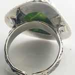 Anillo Ópalo Verde Ruso