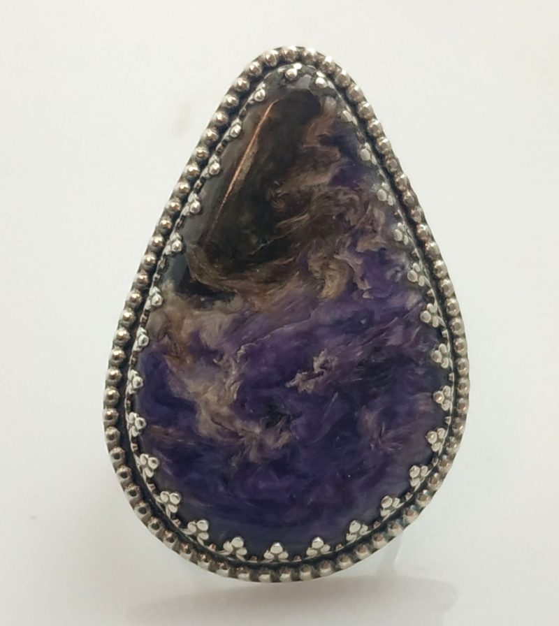 Anillo Charoita Rusa Anillo Charoita Rusa