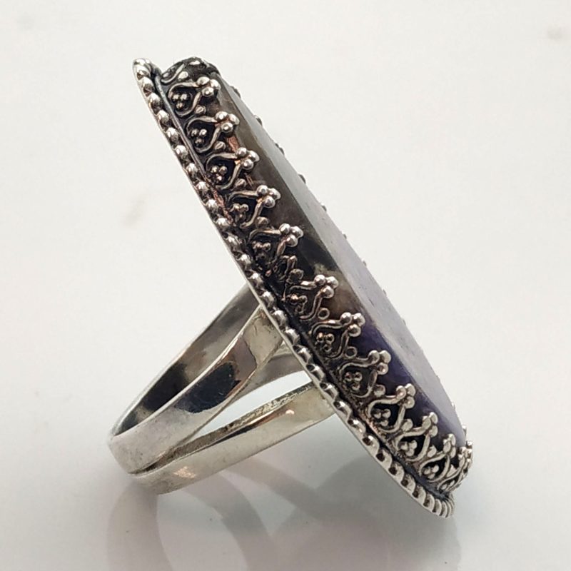Anillo Charoita Rusa Anillo Charoita Rusa