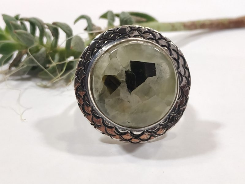 Anillo Prehnita Anillo Prehnita