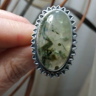 Anillo Prehnita
