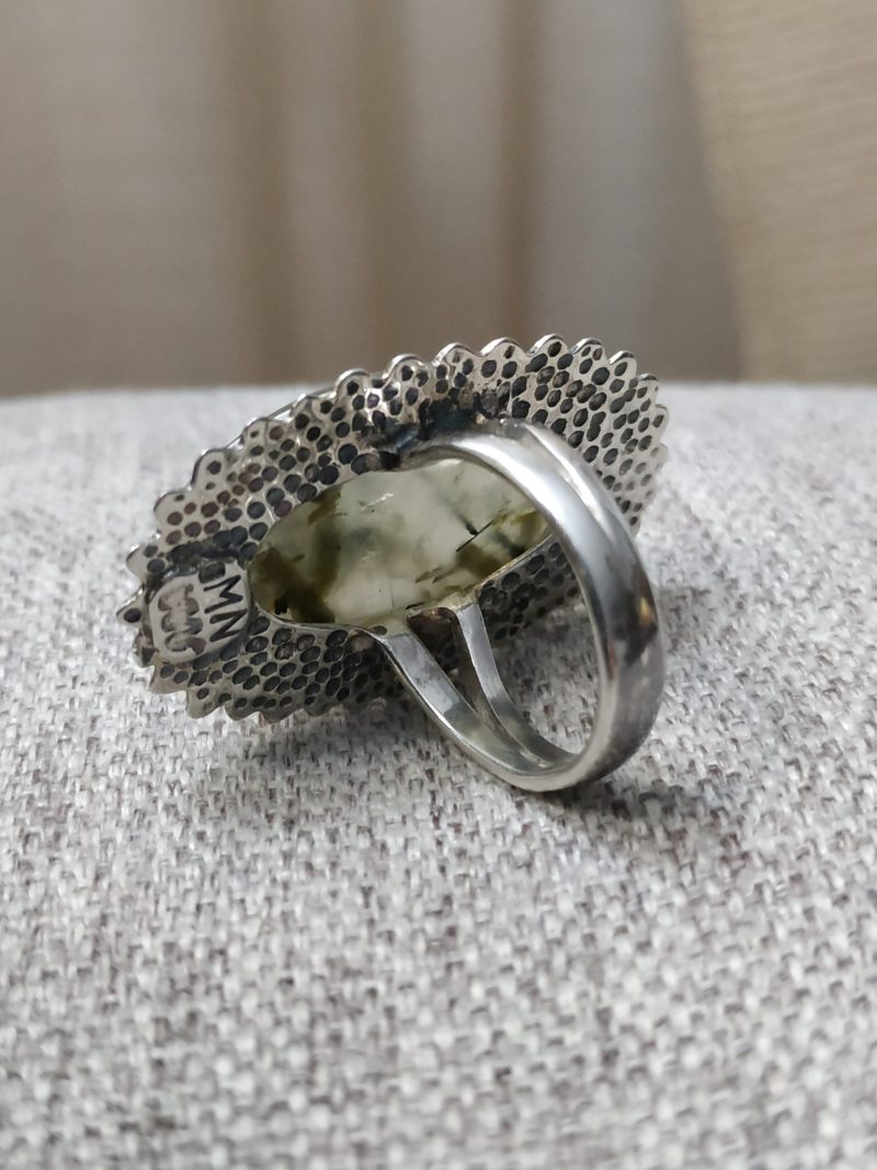 Anillo Prehnita Anillo Prehnita