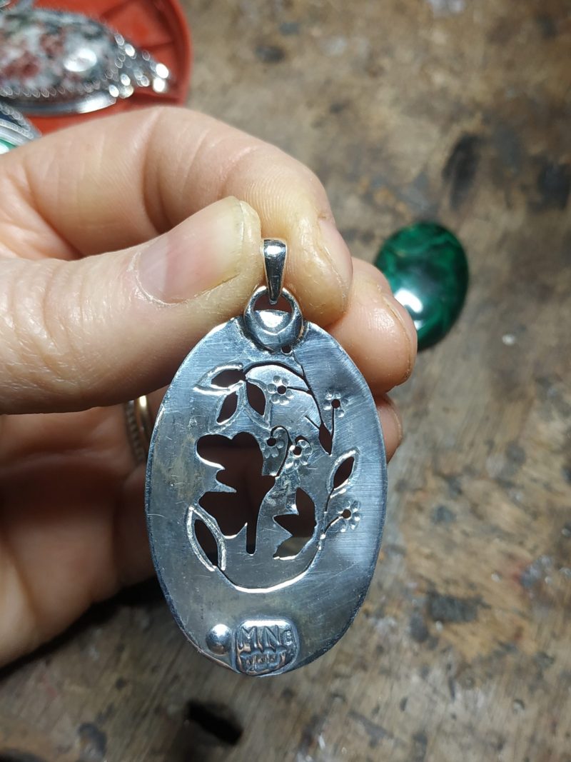 Colgante Malaquita