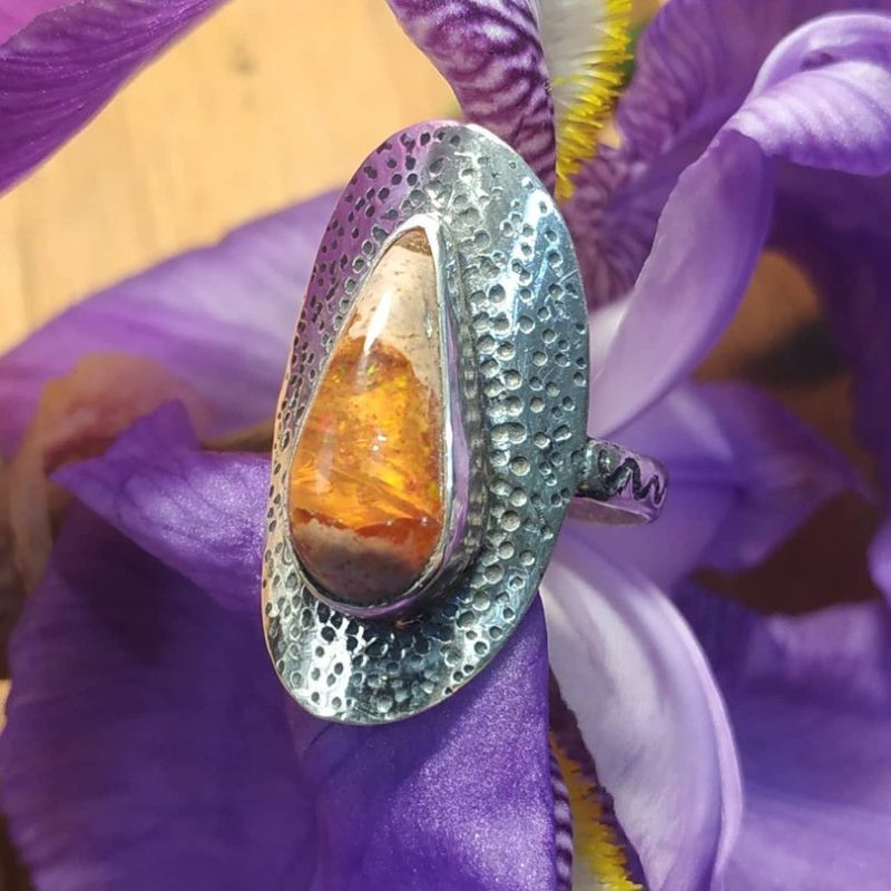 Anillo Ópalo Fuego Anillo Ópalo Fuego