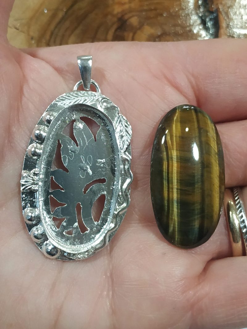 Colgante Ojo de Tigre