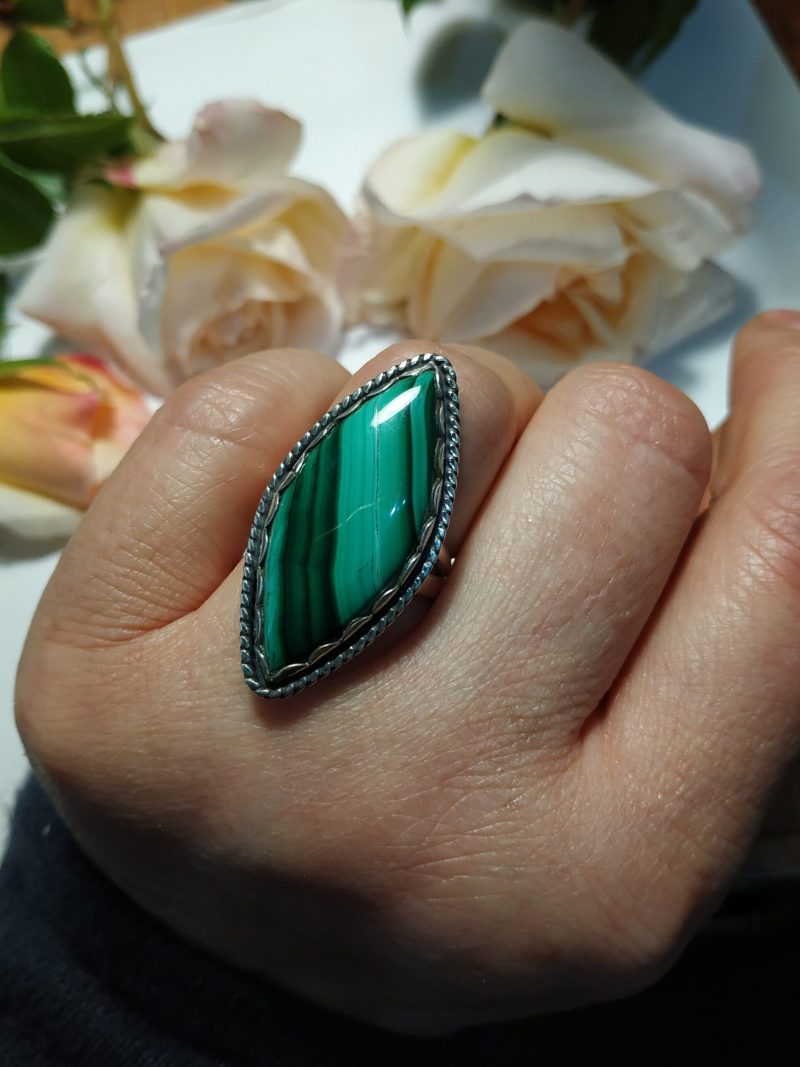 Anillo Malaquita Anillo Malaquita
