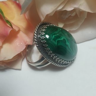 Anillo Malaquita