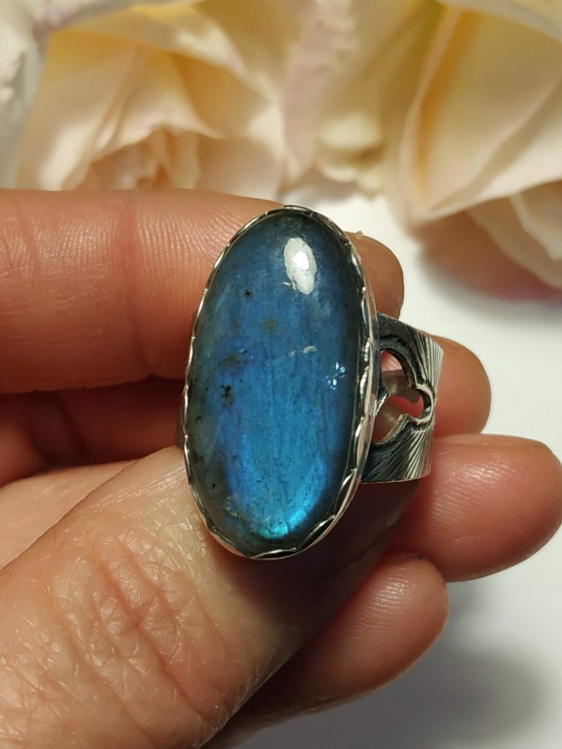 Anillo Espectrolita Anillo Espectrolita