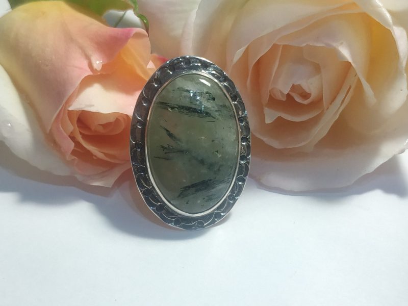Anillo Prehnita Anillo Prehnita