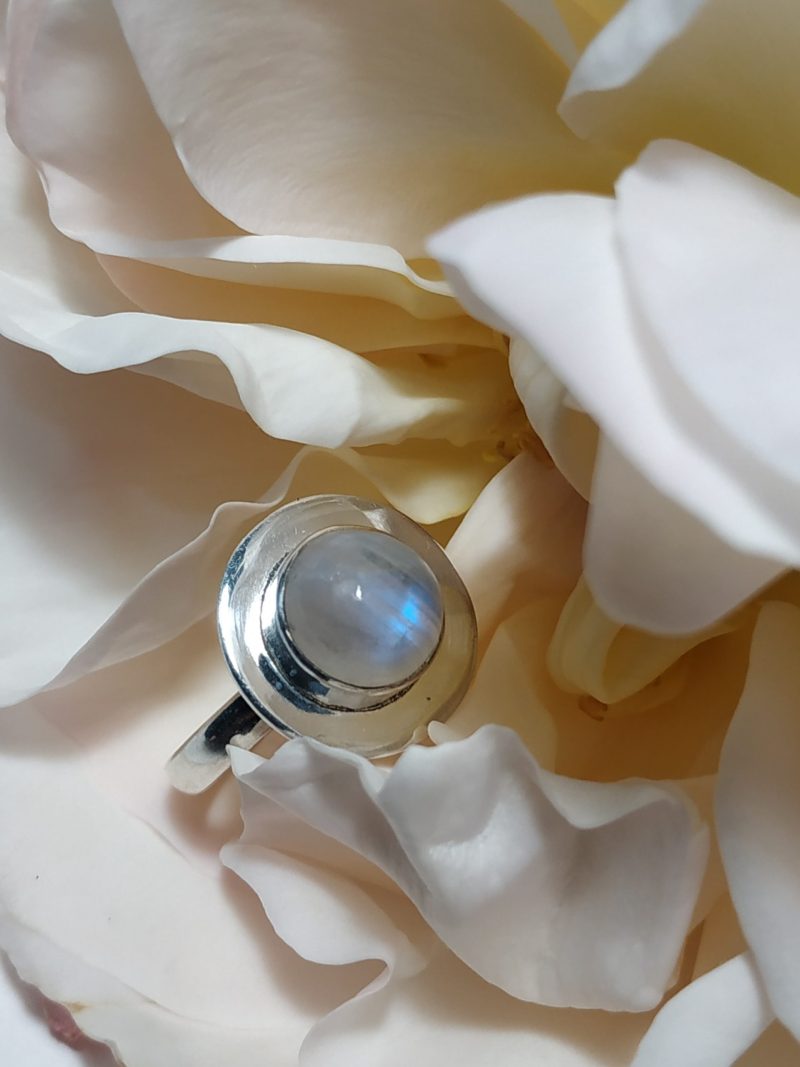 Anillo Piedra de Luna Anillo Piedra de Luna