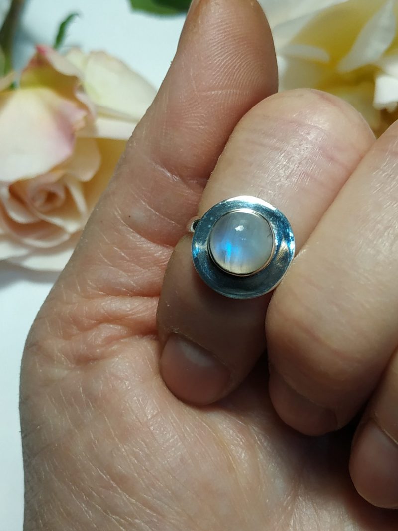 Anillo Piedra de Luna Anillo Piedra de Luna