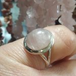 Anillo Cuarzo Rosa