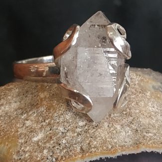 Anillo Diamante Herkimer