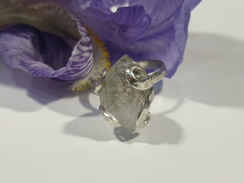 Anillo Diamante Herkimer
