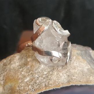 Anillo Diamante Herkimer
