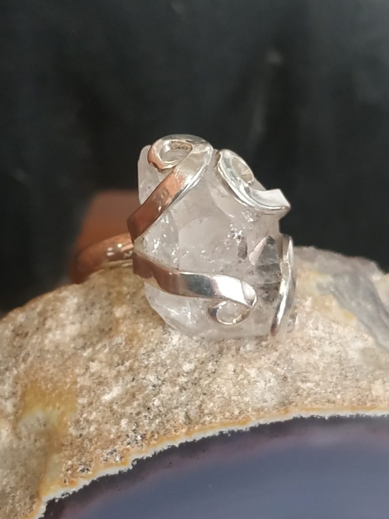 Anillo Diamante Herkimer Anillo Diamante Herkimer