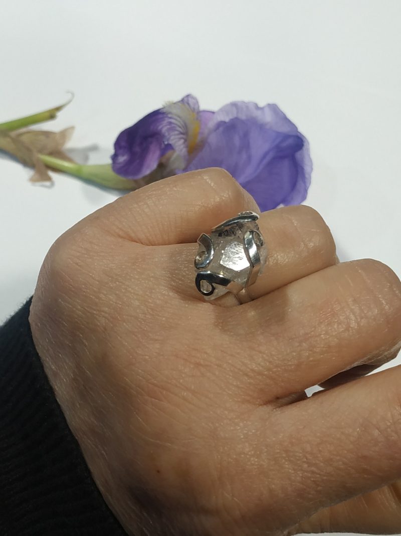 Anillo Diamante Herkimer Anillo Diamante Herkimer