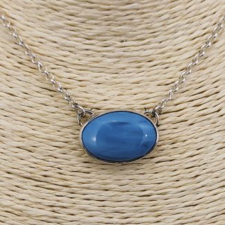 Collar Ópalo Azul