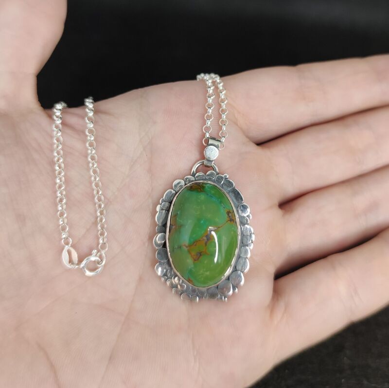 Colgante Turquesa Ovalado Colgante Turquesa Ovalado