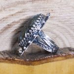 Anillo Espectrolita Flor
