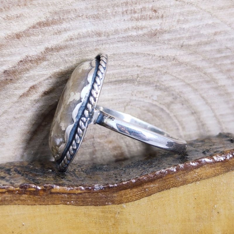 Anillo Coral Fósil Anillo Coral Fósil
