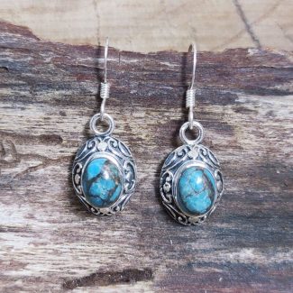 Pendientes Turquesa y Cobre