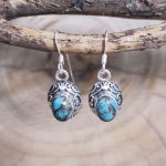 Pendientes Turquesa y Cobre
