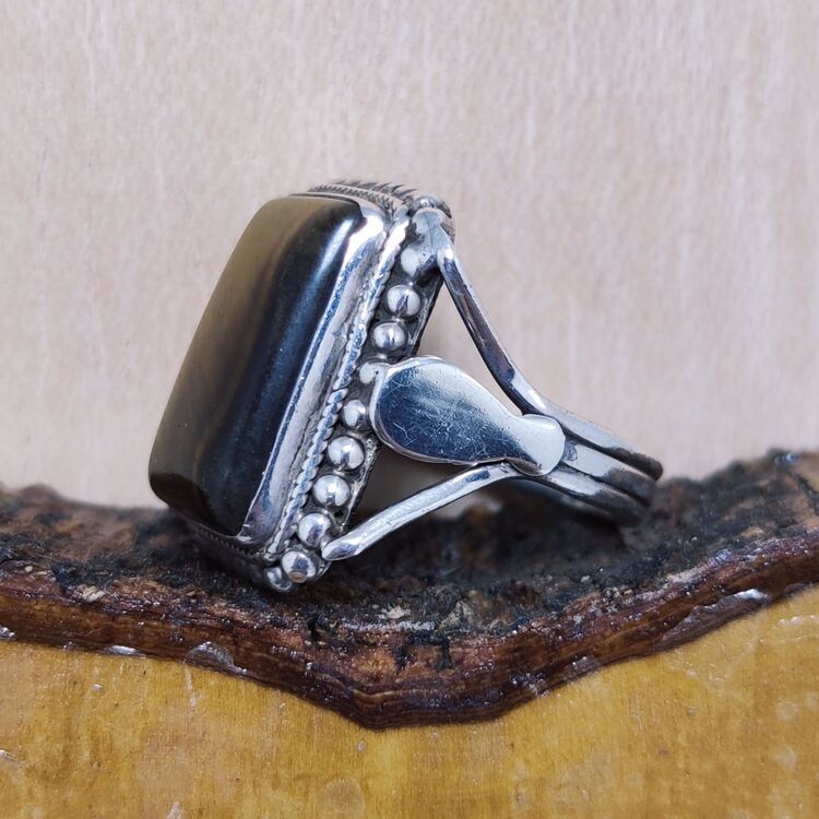 Anillo Ojo de Tigre Marco