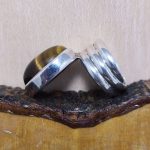 Anillo Ojo de Tigre Espiral