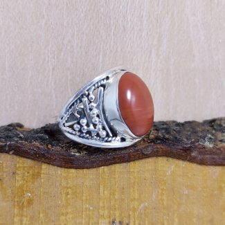 Anillo Jaspe Rojo Ojo