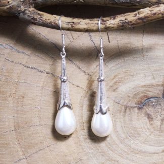 Pendientes Perla Gota