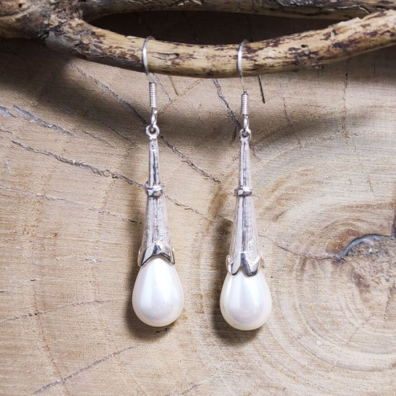 Pendientes Perla Gota Pendientes Perla Gota