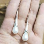 Pendientes Perla Gota