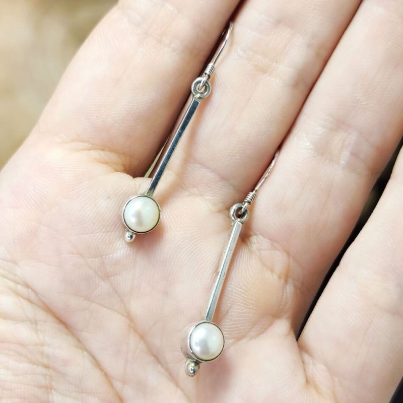 Pendientes Perlas Caída Pendientes Perlas Caída