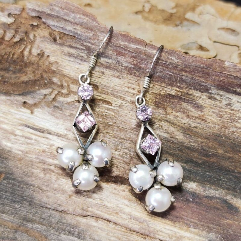 Pendientes Perlas y Circonita Pendientes Perlas y Circonita