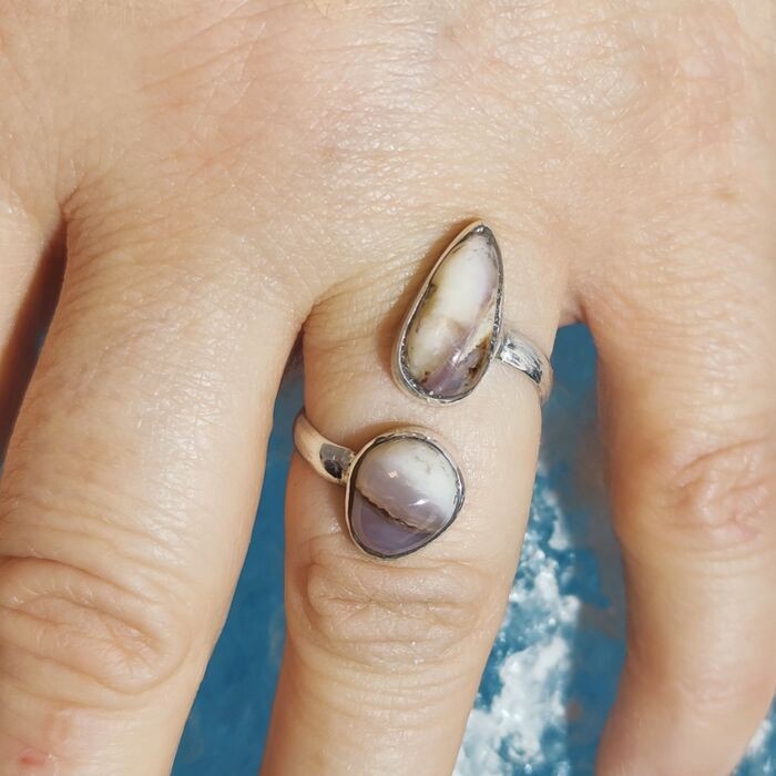 Anillo Ópalo Rosa