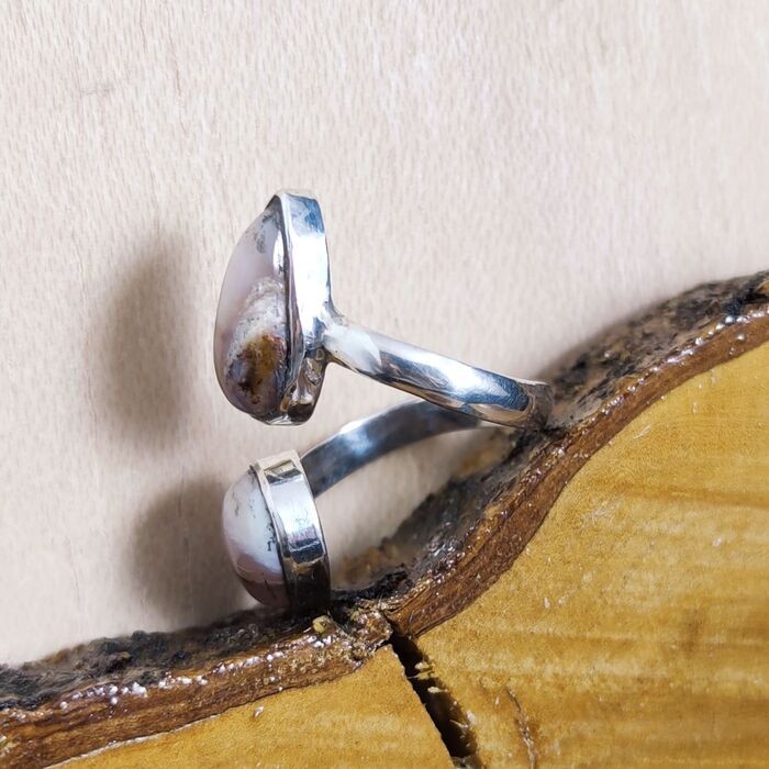 Anillo Ópalo Rosa