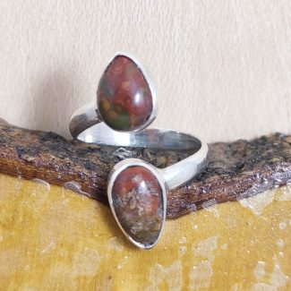 Anillo Calcedonia Rusa