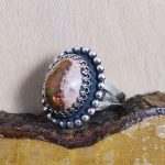 Anillo Ópalo Fuego Ojo Gato