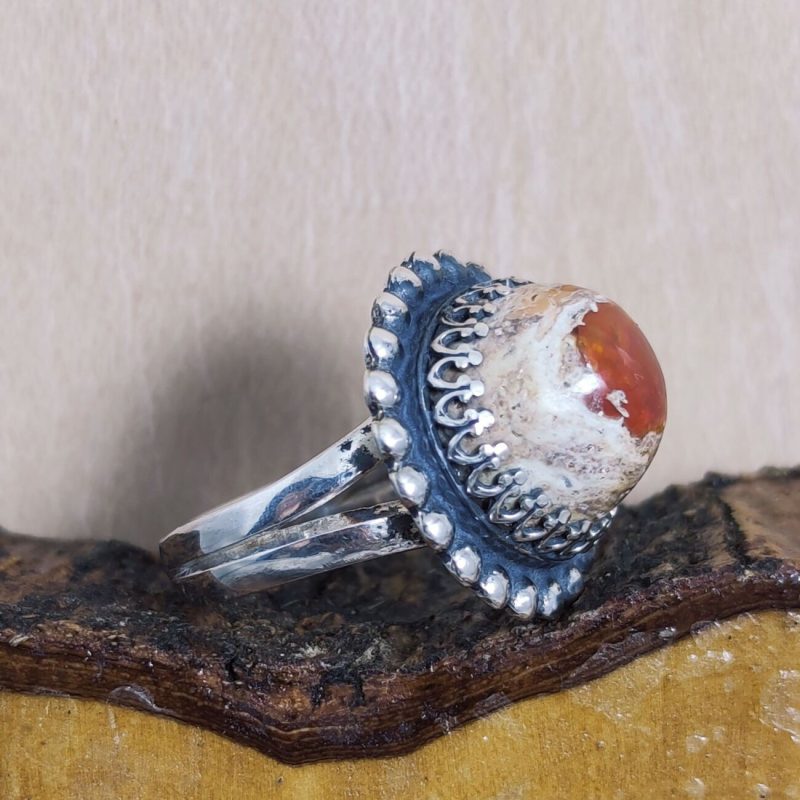 Anillo Ópalo Fuego Ojo