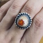 Anillo Ópalo Fuego Ojo