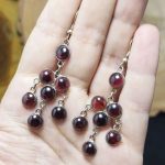 Pendientes Granate