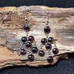 Pendientes Granate